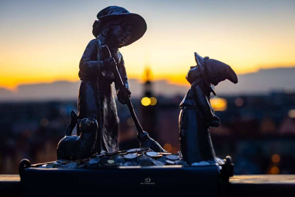Fotografia miejska, wrocławskie krasnale